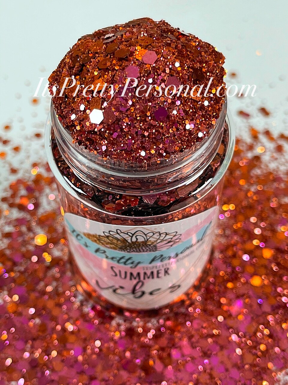 “Summer VIBES”- Chameleon Chunky Mix ORANGE TO PINK- Supplies Fall